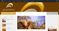 Desktop Screenshot of grupoatrios.com.br